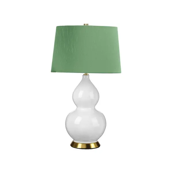 Image of Elstead Elstead One Ceramic Table Lamp - Green