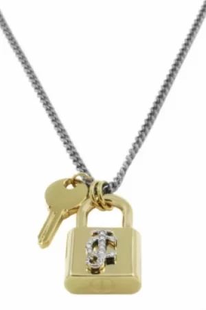 Image of Juicy Couture Jewellery Padlock And Key Pendant Necklace JEWEL WJW540-040