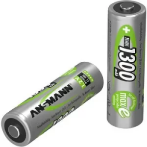 Image of Ansmann maxE HR06 AA battery (rechargeable) NiMH 1300 mAh 1.2 V 4 pc(s)