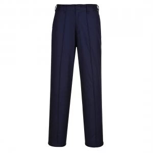 Image of Portwest LW97 ladies Elasticated Trousers Navy Blue Large 31"