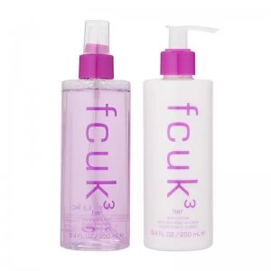 Image of FCUK3 Her Gift Set 250ml