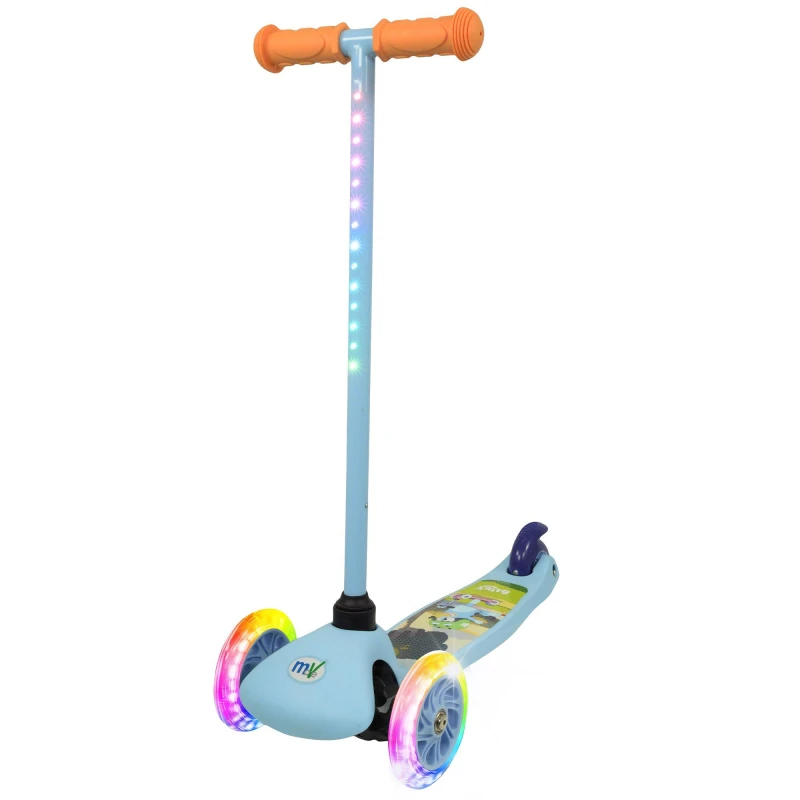 Image of Bluey Bluey Tilt N Glo Scooter! - Scooter with Lights Multicoloured unisex One Size