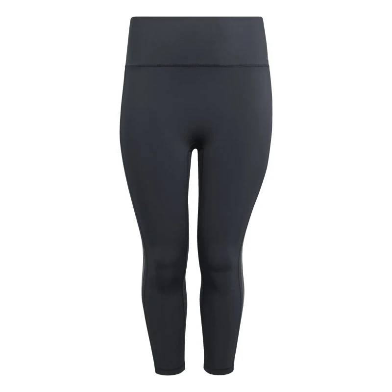 Image of Womens 7/8 leggings adidas Optime Workout 3-stripes Noir Female 3X