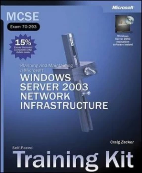 Image of Planning and Maintaining a Microsoft Windows Server 2003 Network Infrastructure by Microsoft Corporation Book