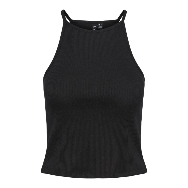 Image of Pieces Womens tank top Pieces Ostina Noir Female M
