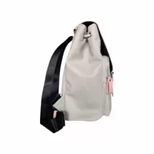 Image of My Babiie Dani Dyer Grey & Pink Backpack Changing Bag