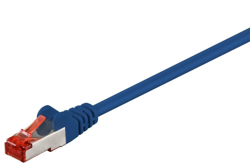 Image of Microconnect SSTP625B networking cable Blue 25 m Cat6 S/FTP (S-STP)