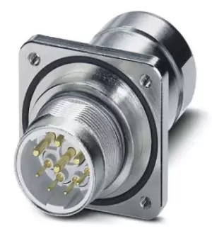 Image of Phoenix Contact 1605517 Sensor Connector, M23, Rcpt, 6Pos, Panel