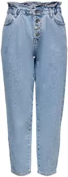 Image of Only Cuba Life HW Slouchy Jeans blue