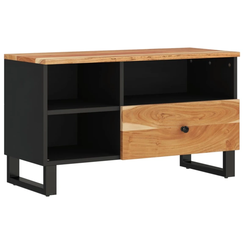 Image of VIDAXL Vidaxl - tv Cabinet 80x33x46cm Solid Wood Acacia and Engineered Wood 8720845724788