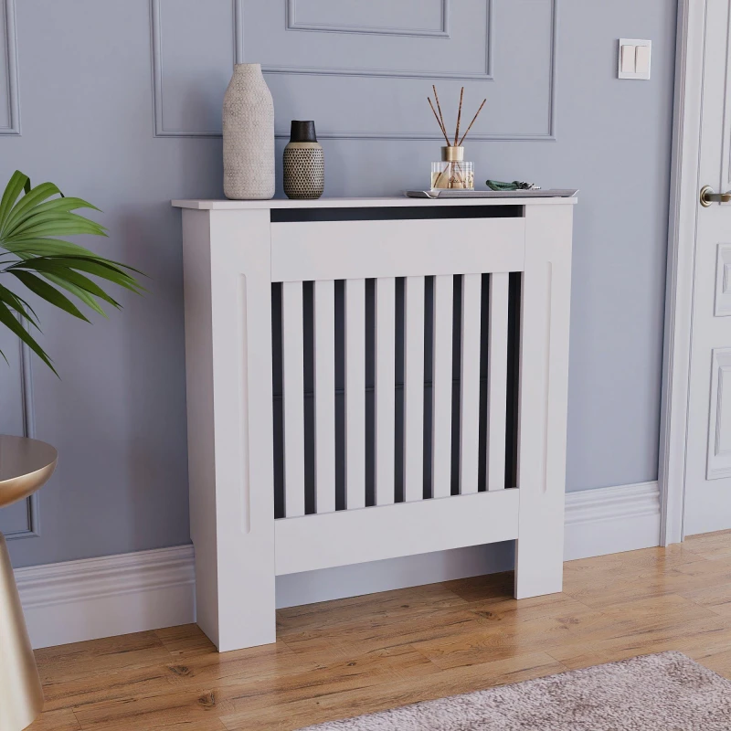 Image of Lassic Vida Designs Chelsea Radiator Cover, Small White unisex Small