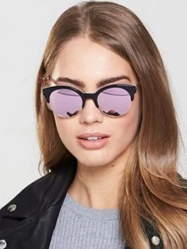 Image of kate spade new york Kaileen Sunglasses Black White Women