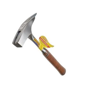 Image of Estwing E239MM Roofer's Pick Hammer Leather Grip - Milled Face