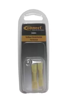 Image of Yellow Heatshrink Terminal Pk 2 Connect 36865