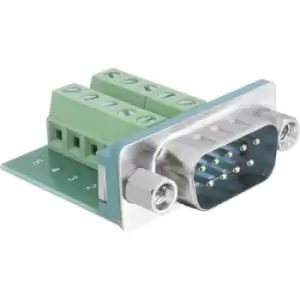 Image of Delock 65269 D-SUB pin strip 180 ° Number of pins (num): 9, 10