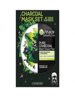 Image of Garnier Charcoal And Algae Purifying And