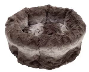 Image of Rosewood Swirl Cat Bed