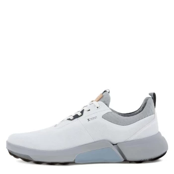 Image of Ecco Biom H4 Mens Golf Shoes - White/Concrete