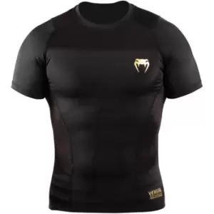 Image of Venum Get Fit Short Sleeve Base Layer Top Mens - Black