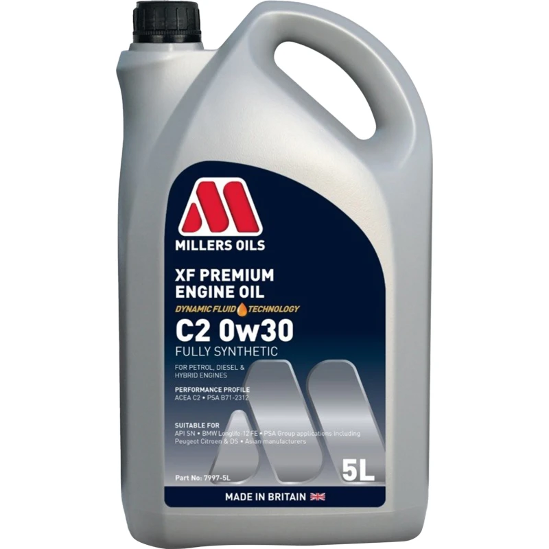 Image of MILLERS OILS 7997-1 Engine oil Capacity: 1l, 0W-30, Full Synthetic Oil Engine Oil (1862)