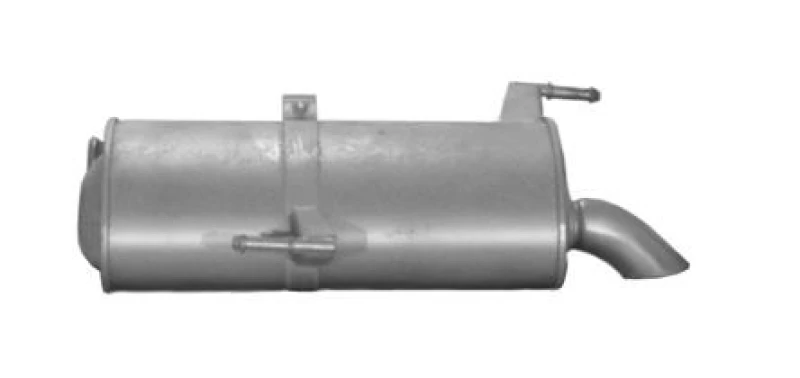 Image of IZAWIT 27.086 Rear silencer Rear, without mounting parts End Silencer (3437)