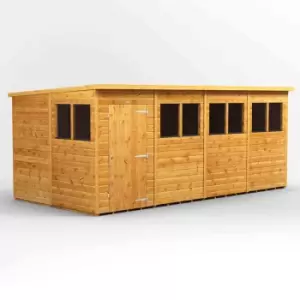 Image of Power 16' x 8' Pent Garden Shed