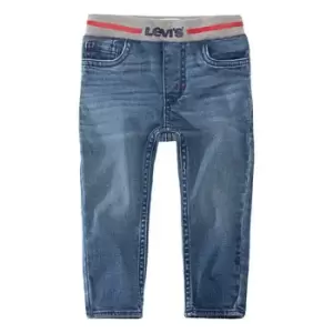 Image of Levis PULL-ON SKINNY JEAN boys's in Blue. Sizes available:6 months,12 mois,24 mois