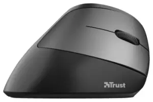 Image of Trust Bayo Ergonomic Rechargeable Wireless Mouse - Black