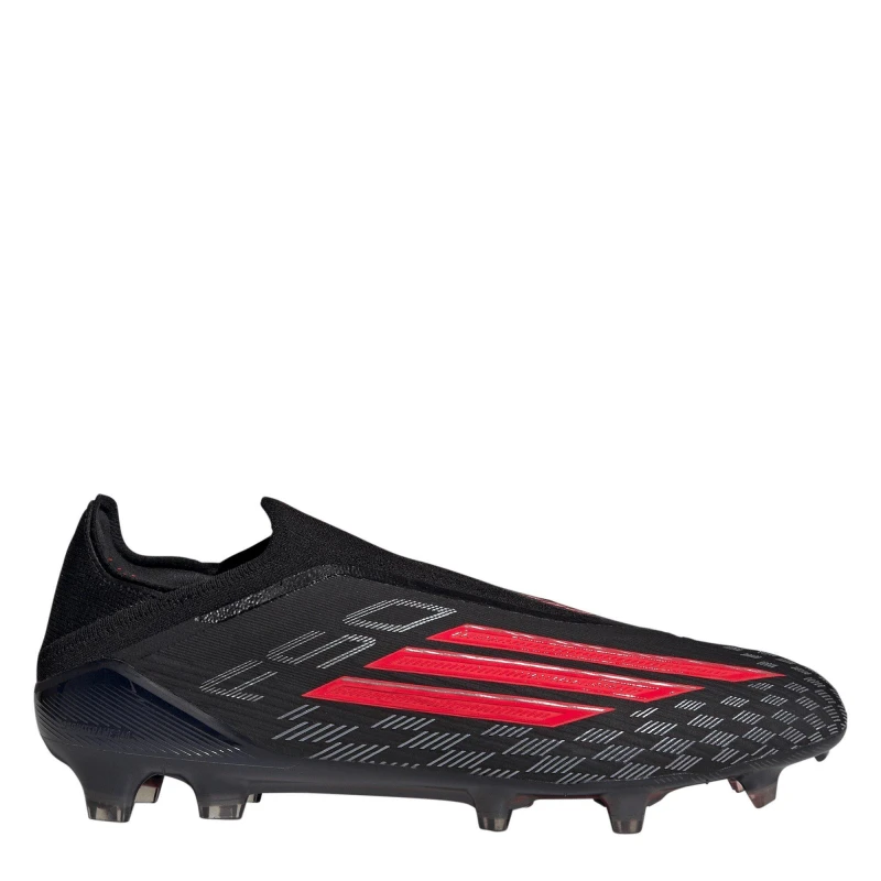 Image of adidas F50 Elite Laceless Adults Firm Ground Football Boots Black/Red male 9 (43.3)