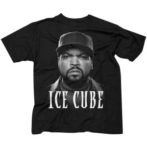 Image of Ice Cube - Good Day Face Mens Medium T-Shirt - Black