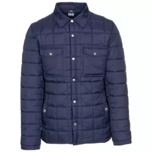 Image of Trespass Mens Hullford Padded Jacket (XS) (Navy)