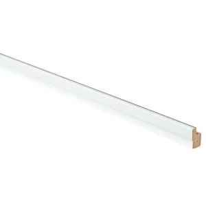 Image of IT Kitchens Gloss White Slab Cornice or pelmet L2400mm
