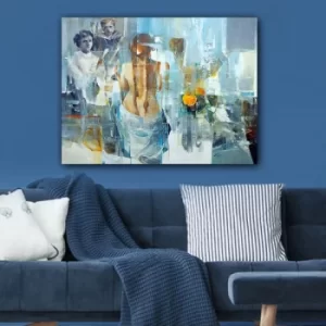 Image of 1243292425_70100 Multicolor Decorative Canvas Painting