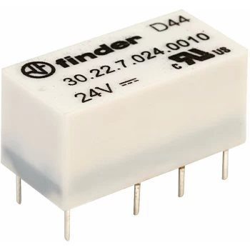 Image of Finder - 30.22.7.024.0010 24V Relay DPDT 1A High Sensitivity