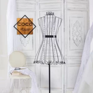 Image of Fashion Walnut Black Decorative Wooden Wall Accessory