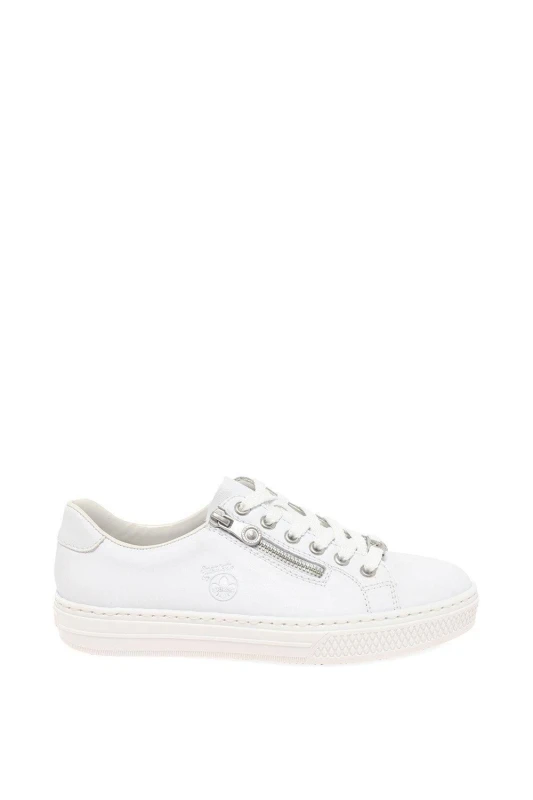 Image of Rieker 'Newark' Trainers Off White
