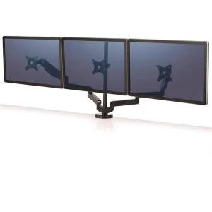 Image of Fellowes Triple Monitor Arm Adjustable 360 Degree Rotation 8042601