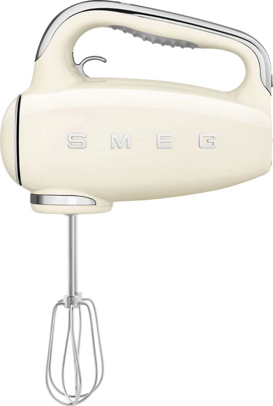 Image of Smeg Smeg HMF01CRUK 50's Style Retro Electric Hand Mixer - Cream