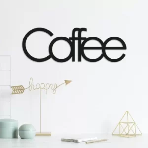 Image of Coffee Black Decorative Metal Wall Accessory