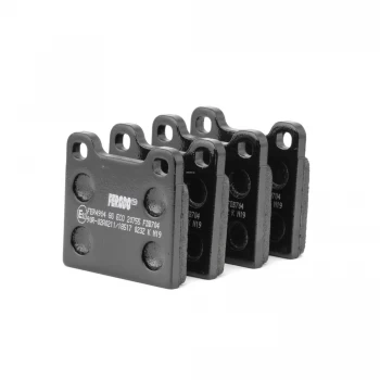 Image of Ferodo FDB704 Brake Pad Set Rear Axle Premier Car