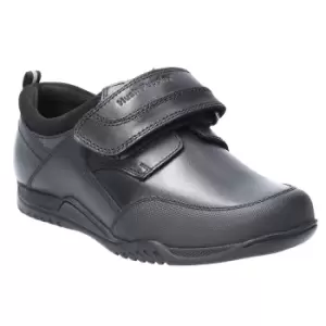 Image of Hush Puppies Boys Noah Leather Slip On School Shoes UK Size 12 (EU 30.5)