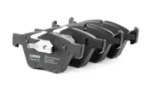 Image of Bosch Brake pad set BMW 0 986 494 118 34112339267,34112339268,34116763617 34116763618,34116769099,34116769100,34116771868,34116775310,34116799166