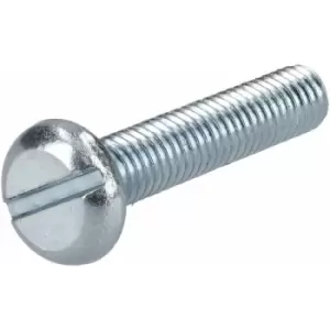 Image of R-tech - 337027 Slotted Pan Head Machine Screws bzp M5 25mm - Pack Of 100