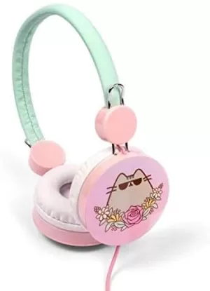 Image of Thumbs Up Pusheen Cat Kids Headphones