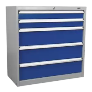Image of Sealey Industrial Cabinet 5 Drawer