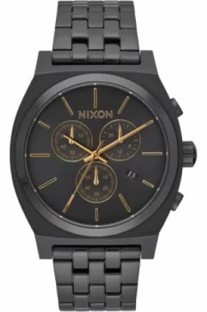 Image of Unisex Nixon The Time Teller Chrono Chronograph Watch A972-1031