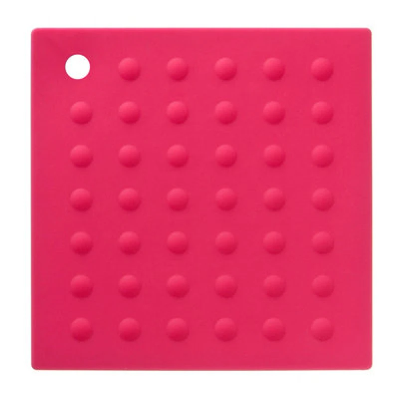 Image of Premier Housewares Zing Silicone Trivet Pink