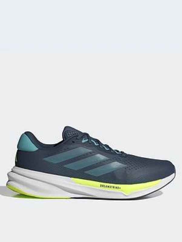 Image of Running shoes adidas Supernova Stride 2 Bleu Male 39 1/3