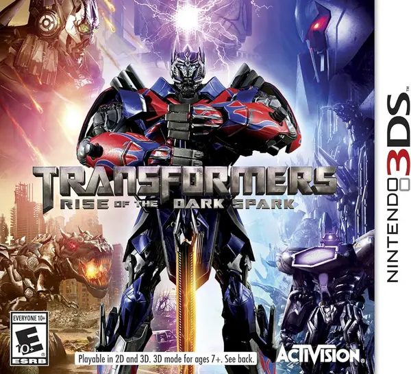 Image of Transformers Rise of the Dark Spark Nintendo 3DS Game