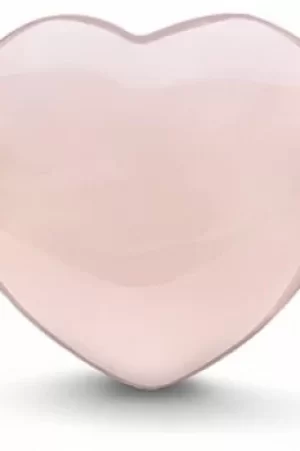 Image of Ladies Thomas Sabo Sterling Silver Karma Beads Rose Quartz Heart Bead K0202-034-9